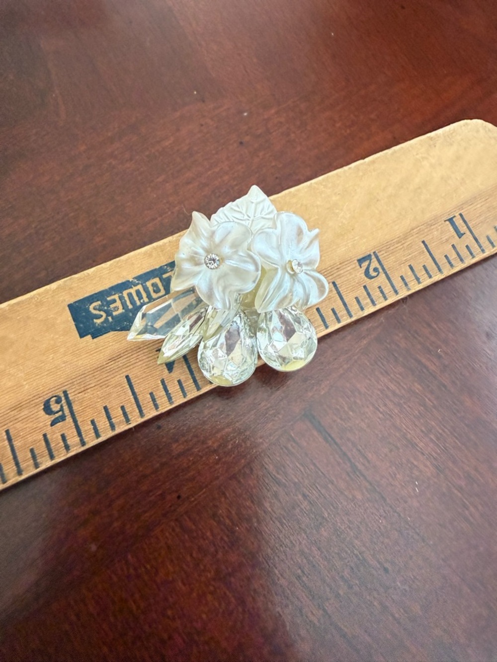 Vintage Flower Brooch